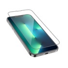 Защитное стекло Hoco A27, для iPhone 13 mini, анти отпечатки, анти царапины, черная рамка - фото 6688618