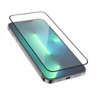 Защитное стекло Hoco A26, для iPhone 13 Pro Max, с защитной сеткой для микрофона, чёрное - Фото 6