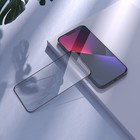Защитное стекло Hoco A26, для iPhone 13 Pro Max, с защитной сеткой для микрофона, чёрное - Фото 7