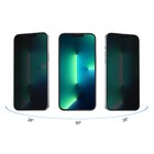 Защитное стекло Hoco A25, для iPhone 13/13 Pro, анти шпион, анти отпечатки, черная рамка 7687077 - фото 14078933