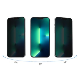 Защитное стекло Hoco A25, для iPhone 13/13 Pro, анти шпион, анти отпечатки, черная рамка