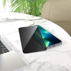 Защитное стекло Hoco A25, для iPhone 13/13 Pro, анти шпион, анти отпечатки, черная рамка 7687077 - фото 14078937
