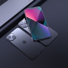 Защитное стекло Hoco G1, для iPhone 13 mini, ПЭТ слой, анти отпечатки, черная рамка - фото 6688676