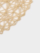 Салфетки сервировочные на стол Доляна «Одуванчик», 4 шт., d=38 см, бежевые - Фото 5