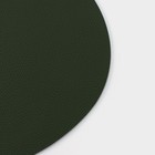 Набор салфеток сервировочных на стол Доляна «Тэм», 44×35 см, 4 шт, цвет зелёный - Фото 3