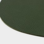 Набор салфеток сервировочных на стол Доляна «Тэм», 44×35 см, 4 шт, цвет зелёный - фото 4360753