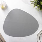 Набор салфеток сервировочных на стол Доляна «Тэм», 44×35 см, 4 шт, цвет серый - фото 4630116