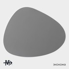 Салфетки сервировочные на стол Magistro «Тэм», 44×35 см, 4 шт., серые - Фото 3