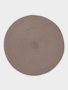 Салфетки сервировочные на стол Доляна «Лофт», 4 шт., d=38 см, коричневые - Фото 2