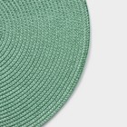 Салфетки сервировочные на стол Magistro «Лофт», 4 шт., d=38 см, зелёные - Фото 5
