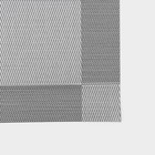 Салфетки сервировочные на стол Доляна «Шахматы», 45×30 см, 4 шт., тёмно-серые - Фото 4