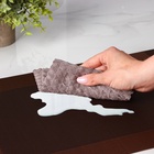 Салфетки сервировочные на стол Доляна «Шахматы», 45×30 см, 4 шт., коричневые - Фото 2