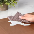 Салфетки сервировочные на стол Доляна «Шахматы», 45×30 см, 4 шт., светло-коричневые - Фото 7