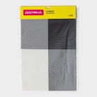 Салфетки сервировочные на стол Доляна «Настроение», 45×30 см, 4 шт., бело-чёрные - Фото 11