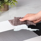 Салфетки сервировочные на стол Доляна «Настроение», 45×30 см, 4 шт., бело-чёрные 7667670