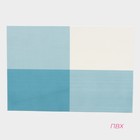 Салфетки сервировочные на стол Доляна «Настроение», 4 шт., 45×30 см, бело-синие - Фото 3