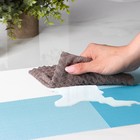 Салфетки сервировочные на стол Доляна «Настроение», 4 шт., 45×30 см, бело-синие - Фото 6