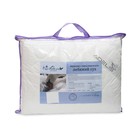 Одеяло облегченное «АДЕЛЬ», 140×205 см, искуственный лебяжий пух, полиэфир 200 г/м² - Фото 4