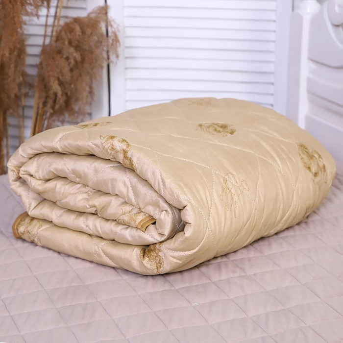 Одеяло Верблюд облег 172х205 см, полиэфирное волокно 150г, 100% полиэстер - Фото 1