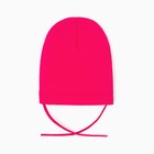 Шапка для девочки однослойная, цвет фуксия/BUNNY, размер 50-54 9258005