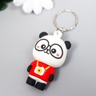 Брелок резина "Панда с фотоаппаратом" МИКС 2,3х3,3х5 см (комплект 12 шт) - фото 42627902