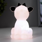 Ночник Бычок LED от батареек МИКС 6,5х7х12 см RISALUX - Фото 3