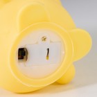 Ночник Утёнок LED от батареек желтый 7х8х13,5 см RISALUX - Фото 8