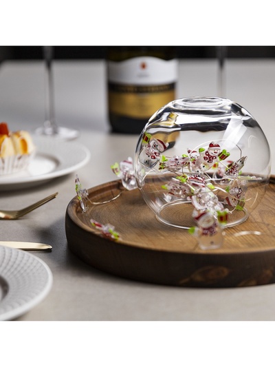 Гирлянда «Нить» 2 м роса с насадками «Снеговик», IP20, серебристая нить, 20 LED, 2 режима, батарейки ААх2 (нет в комплекте), свечение белое