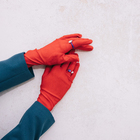 Кольцо с камнями «Фигуры», безразмерное, цвет бело-синий в серебре - Фото 4