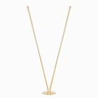 Флагшток напольный двойной 2 м, телескопический, платформа d=30 см - Фото 2