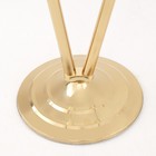 Флагшток напольный двойной 2 м, телескопический, платформа d=30 см - Фото 3