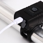 Фонарь велосипедный передний аккумуляторный, водонепроницаемый, 6 режимов - Фото 6