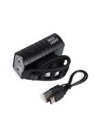 Фонарь велосипедный передний аккумуляторный, водонепроницаемый, 6 режимов - Фото 8