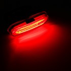 Фонарь велосипедный задний аккумуляторный, водонепроницаемый, 6 режимов - Фото 5