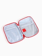 Косметичка-аптечка походная на молнии, с отделами, на подкладке, алая - Фото 2