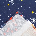 Полотенце новогоднее DomoVita «Полночь», рогожка 170г/м², размер 50х70 см 100% хлопок - Фото 4