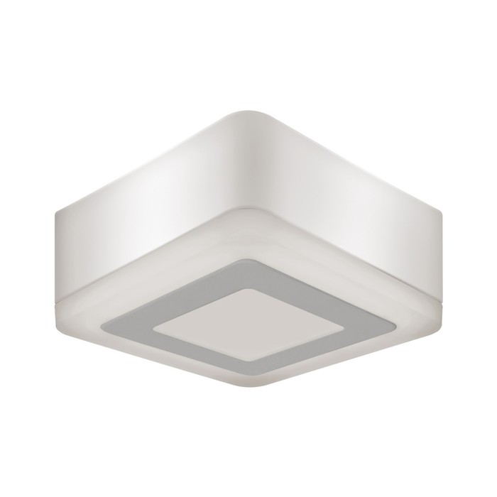 Светильник Gauss Backlight, 3Вт LED, 3000K, 350лм, цвет белый - Фото 1