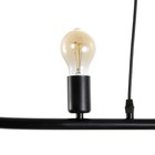 Люстра "Сканди" 7x40Вт E27 черный 110х150 см BayerLux - фото 21756182