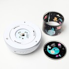 Ночник-проектор Зайчик LED USB белый 12х12х15,5 см RISALUX - фото 9953044