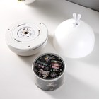 Ночник-проектор Зайчик LED USB белый 12х12х15,5 см RISALUX - фото 9953052