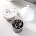 Ночник-проектор Зайчик LED USB белый 12х12х15,5 см RISALUX - фото 115852820