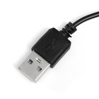 Лампа-лупа для творчества LEDx18 от 3ААА, USB белый 24,5х22 см - фото 9850804