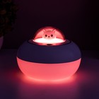 Ночник увлажнитель "Котенок" LED 2Вт USB АКБ белый 13х13х10,2 см RISALUX - фото 21756419