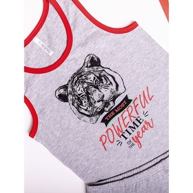 

Комплект нижнего белья (майка, трусы), рост 128 см