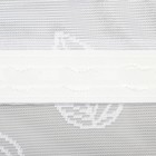 Тюль на кухню на шторной ленте 200х160 см, белый, 100% полиэстер - Фото 3