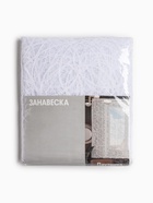 Тюль на кухню без шторной ленты, 165×170 см, белая - Фото 8