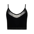 Топ женский, цвет чёрный, размер 44 (M) 9244563