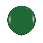 Шар латексный 36", пастель, цвет зелёный, 1 шт. - Фото 1