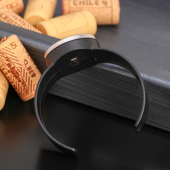 Термометр для вина Magic, 8×8×4 см, нержавеющая сталь - фото 1907522253