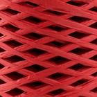 Пряжа 100% целлюлоза "Softino Raffia Color" ленточная, красная 200м ±2м 120 гр - Фото 3